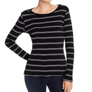 Frame Edie Striped Long Sleeve Size Medium